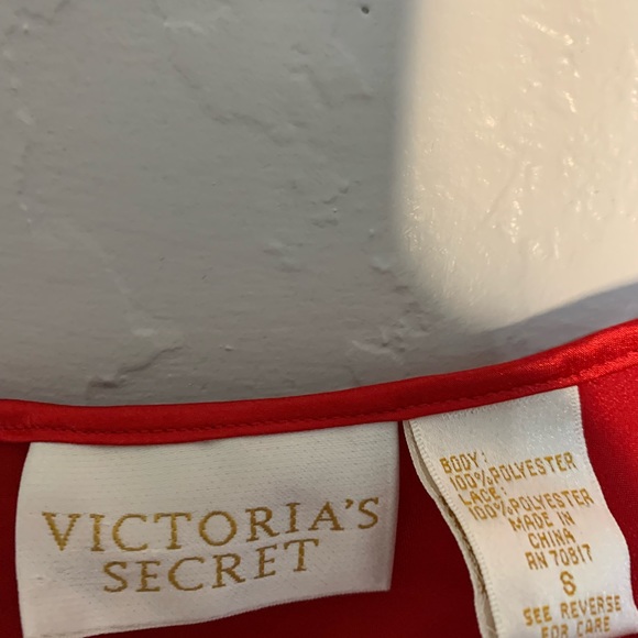 Vintage Victoria Secret Gold Label Red Lingerie - Picture 4 of 4
